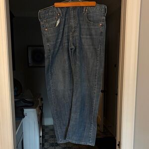 Levi's 563 Baggy Classic Blue Denim Jeans. 36x30. Great condition (like new).